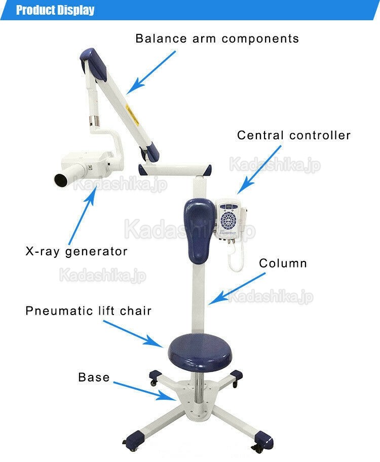歯科デジタルエックス線撮影装置 可動式デジタルX線ユニット